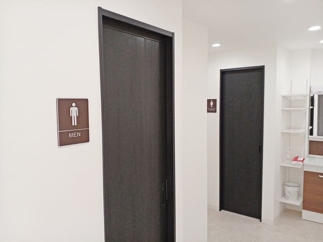 第二工場トイレ前の画像